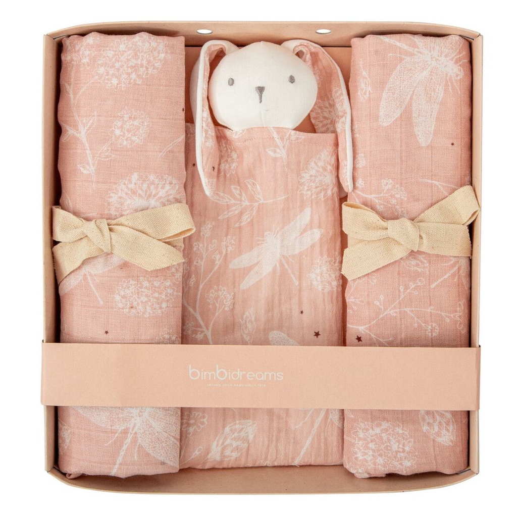 SET REGALO GASITAS+DOUDOU SGD DAFNE 532 14 B/ROSA