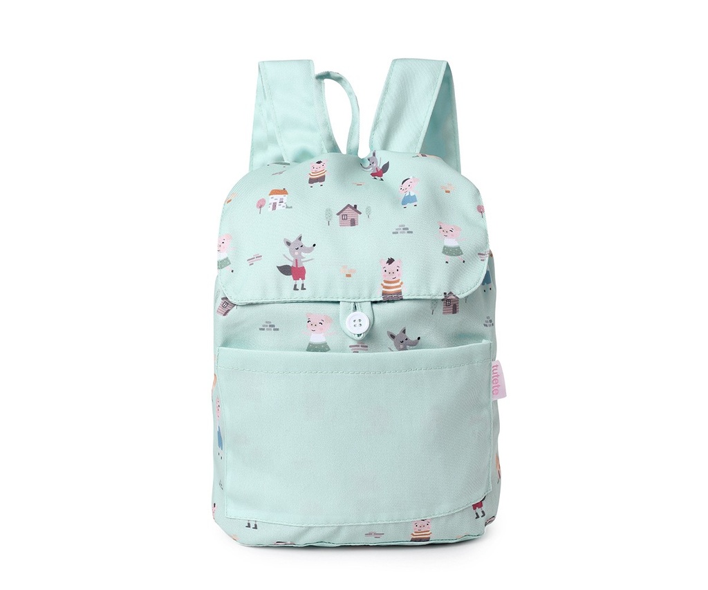 Mochila tela pequeña Three Little Pigs