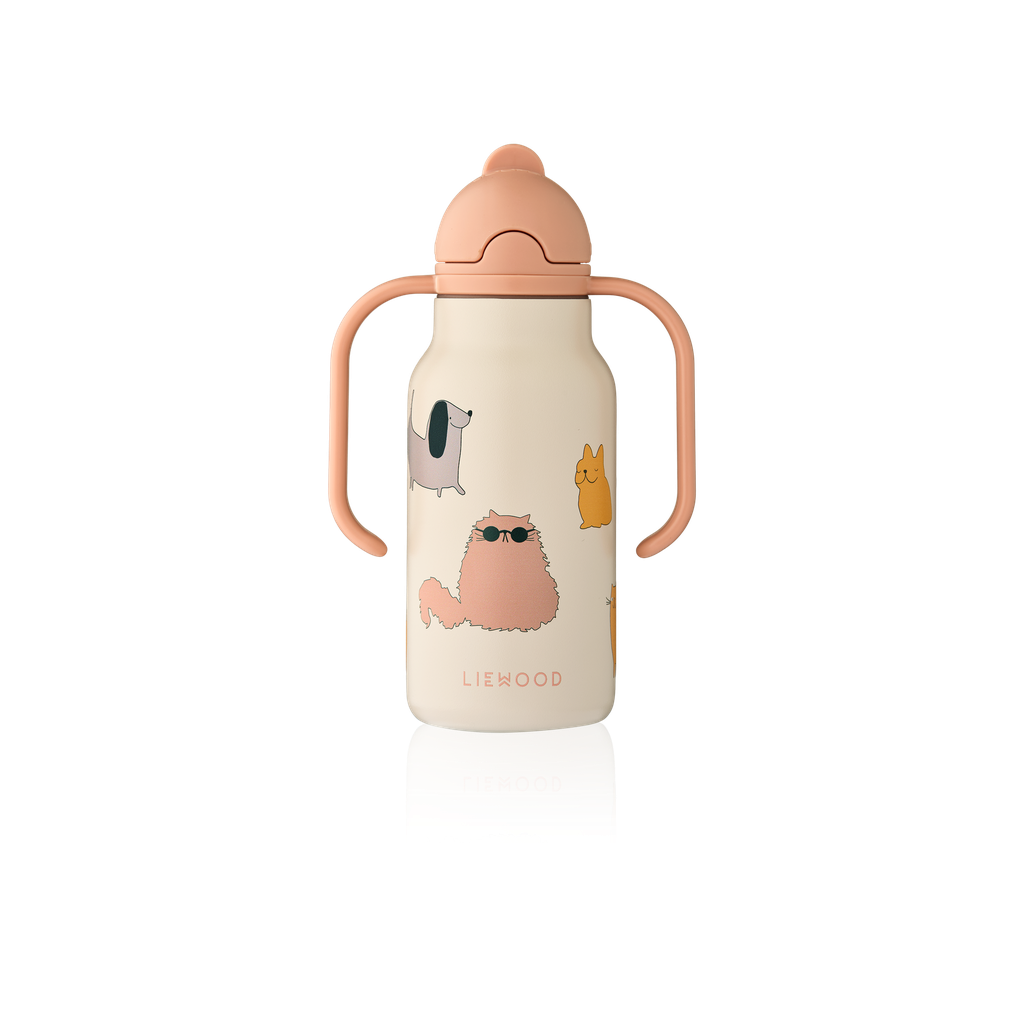 Botella Térmica Acero Kimmie 250 ml Cats and Dogs