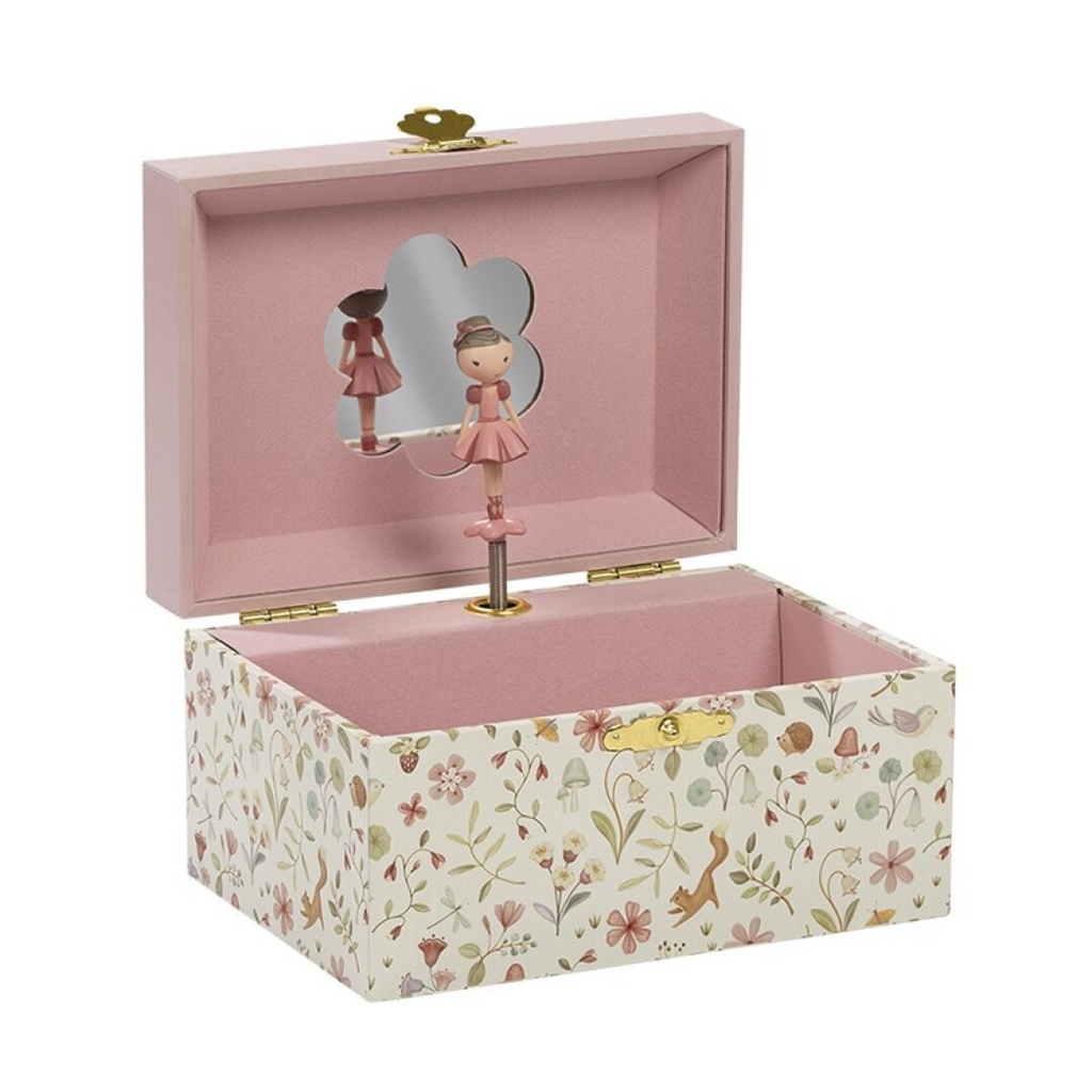 Caja de música joyero Rosa Fairy