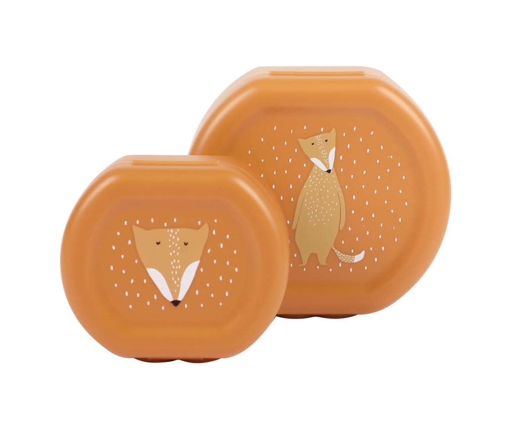 Fiambrera con clip 2 Uds. - Mr. Fox
