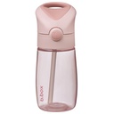 Botella Junior con pajita 380ml - Blush Crush