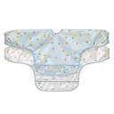 Babero manga larga 2 piezas Happy Fruits Lemon
