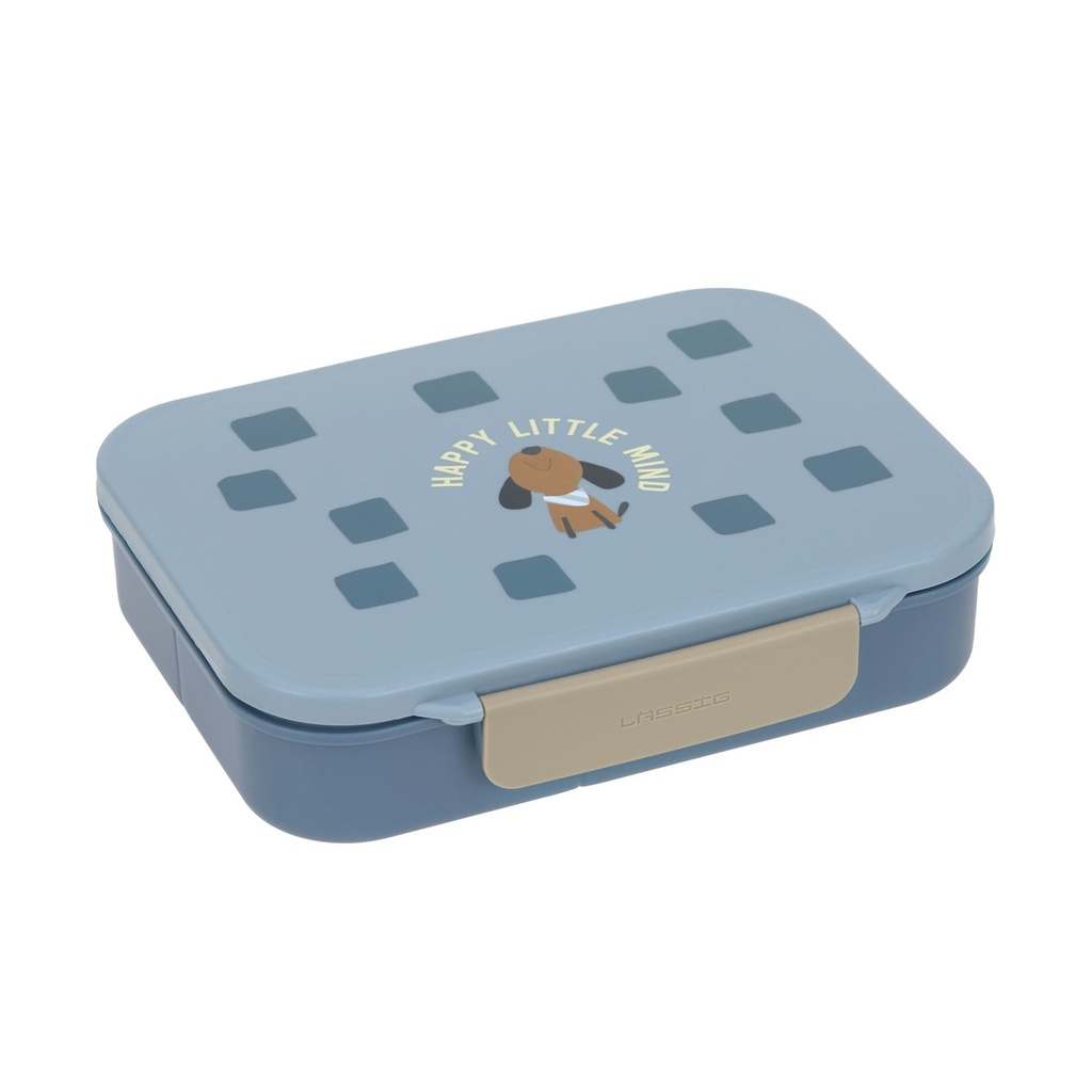 Bento-Lunchbox Pattern Party blue/green