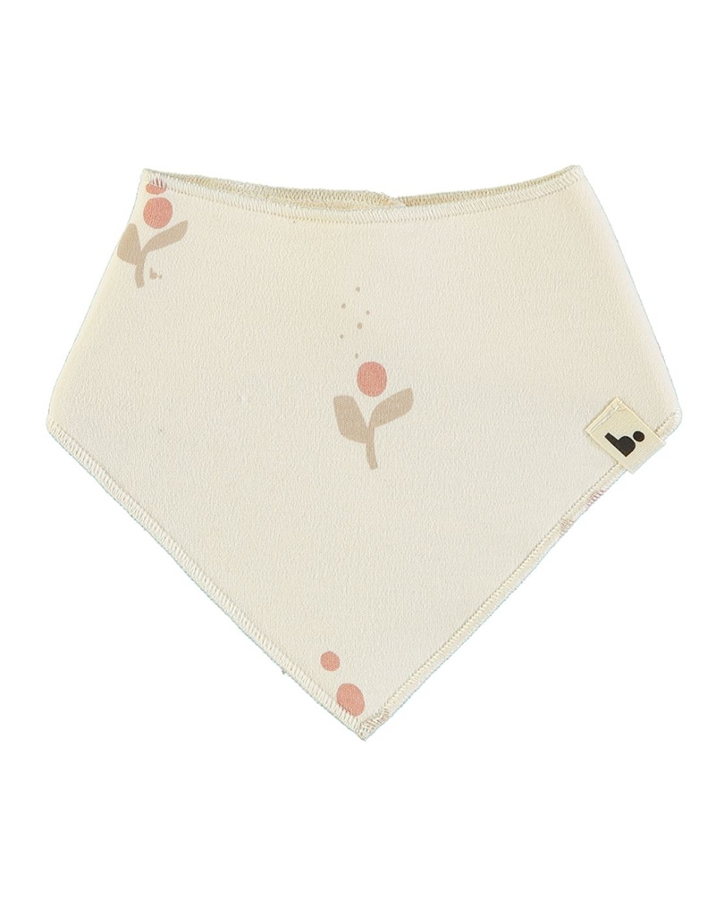 Bandana Flor Cream