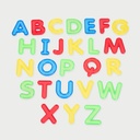 Tickit Letras mayúsculas translúcidas 26 u