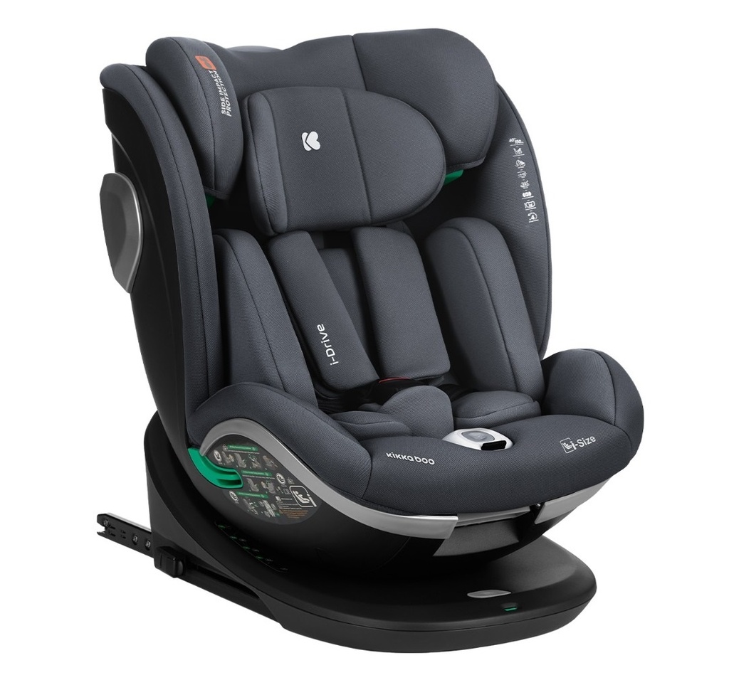 Silla de coche 40-150 cm i-Drive i-SIZE Gris Oscuro