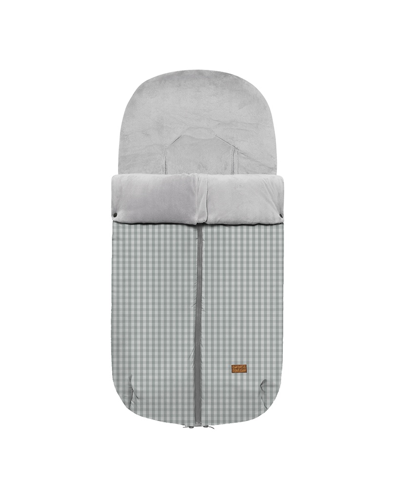 Saco silla Bergen pelo Checks verde
