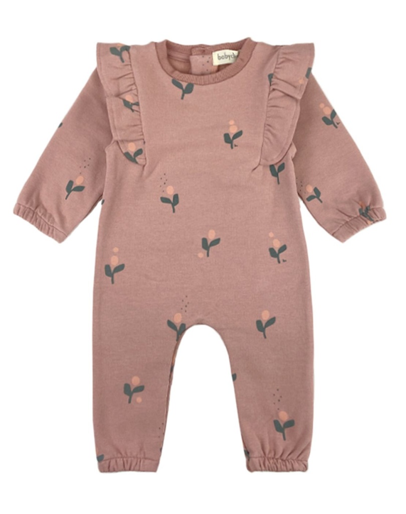 Pelele Flor Vintage Pink