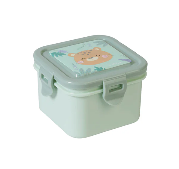 Cajita almuerzo S 280 ml. verde caza