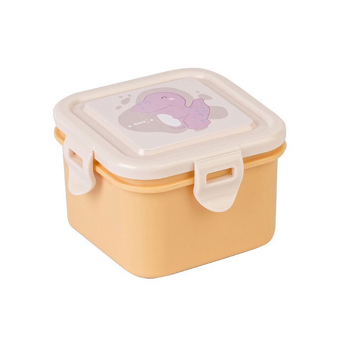 Cajita almuerzo S 280 ml. mostaza