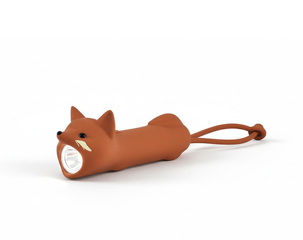 SILICONE FLASHLIGHT FOX