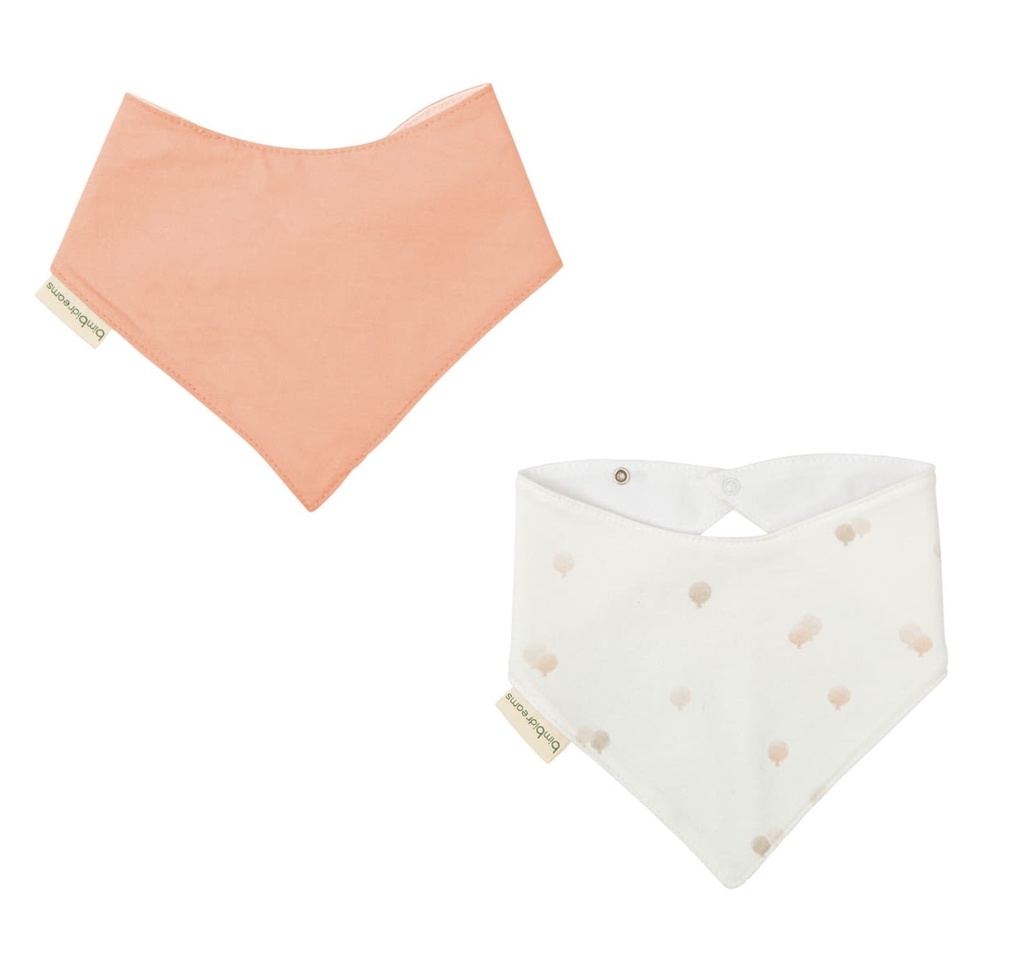 PACK 2 BANDANAS(43X21) 506 CIEL 530 14 B/ROSA