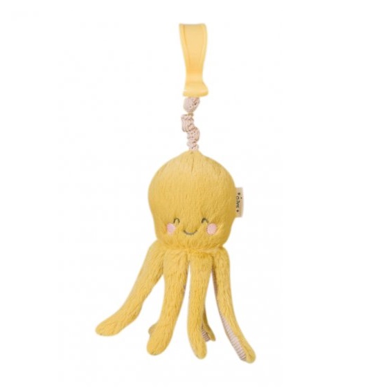 Sonajero "Ocean Life" mostaza