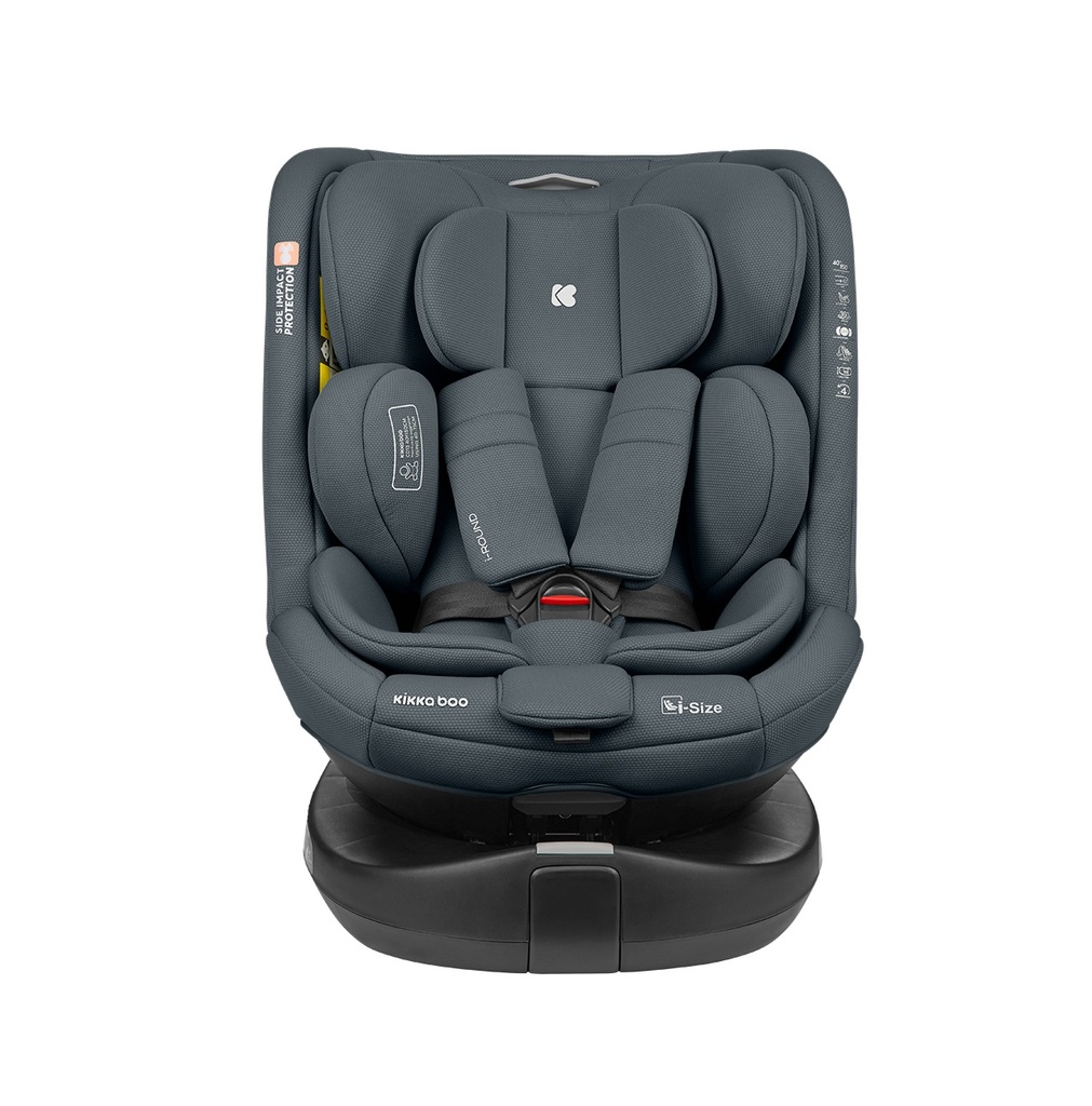 Silla de coche 40-150 cm i-Round i-SIZE Gris Oscuro