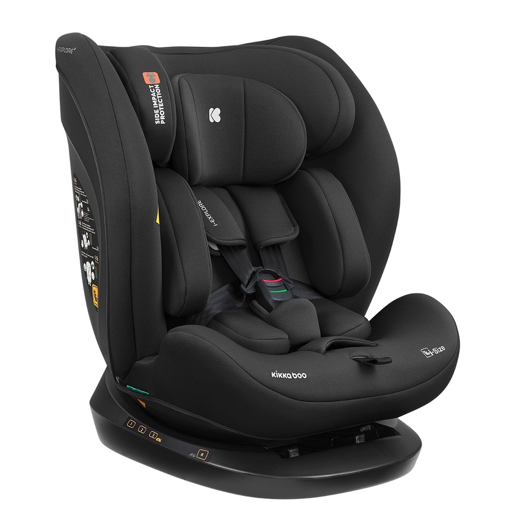 Silla de coche 40-150 cm i-Explore 2 i-SIZE Negro
