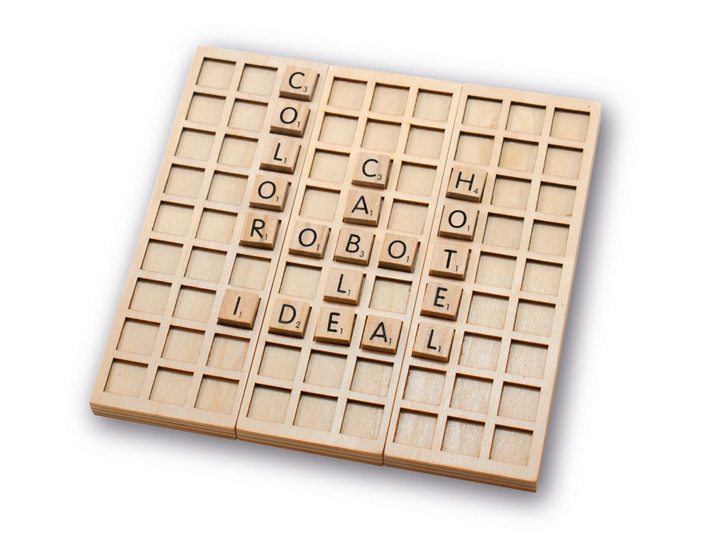 Formapalabras caja de metal