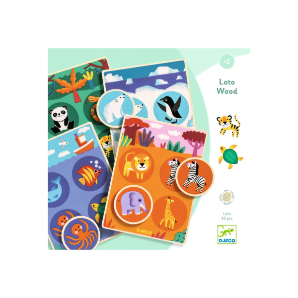 Juegos educativos Loto Wood