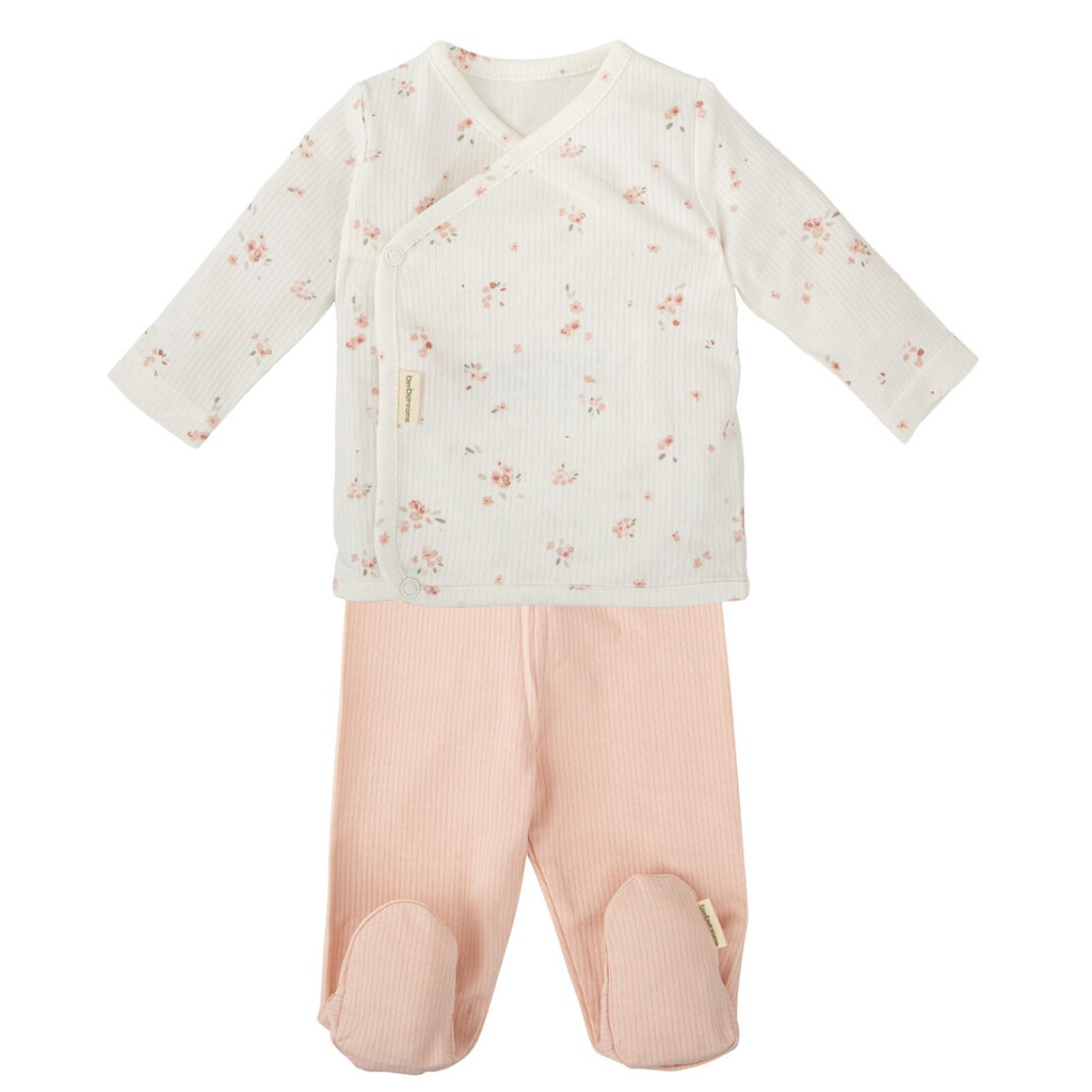 Conjunto jubon y polaina Monet (1-3 Meses)