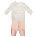 Conjunto jubon y polaina Monet (1-3 Meses)