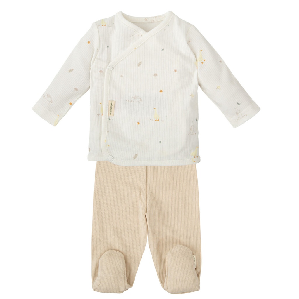 Conjunto jubón y polaina Happy Forest (0-1 meses)