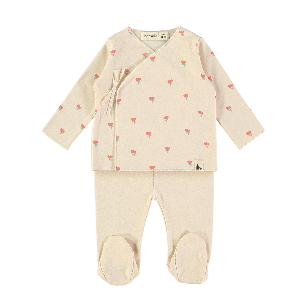 Jubón y polaina - POPPIES ECRU