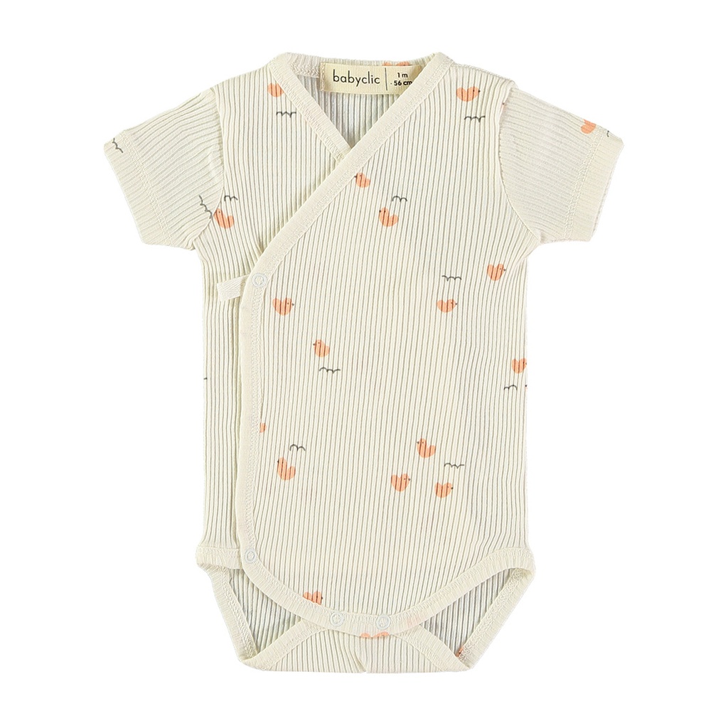Body manga corta - LOVELY DUCKS APRICOT