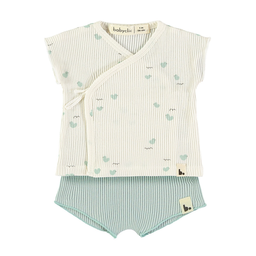 Top + culotte - LOVELY DUCKS GREEN