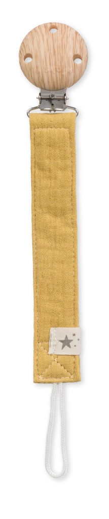 Cadenita Portachupete "Cotton" Mustard