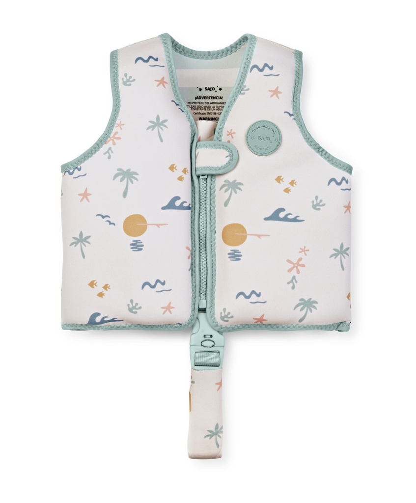 Chaleco flotador de aprendizaje Good Vibes