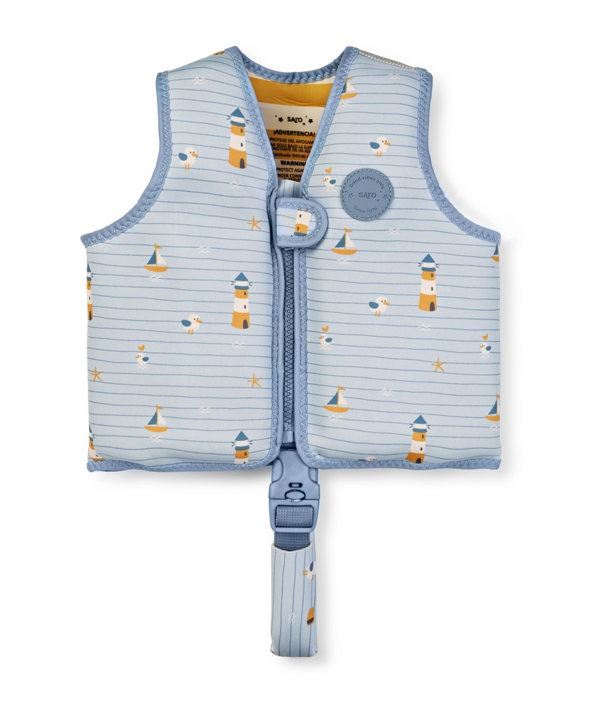 Chaleco flotador de aprendizaje Navy Hugs