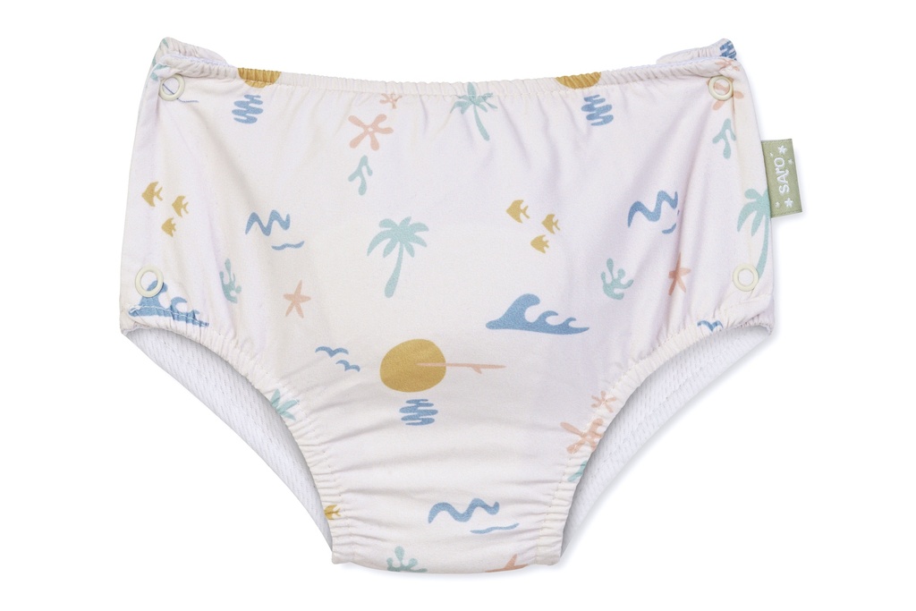 Bañador pañal +50UV "Good Vibes"