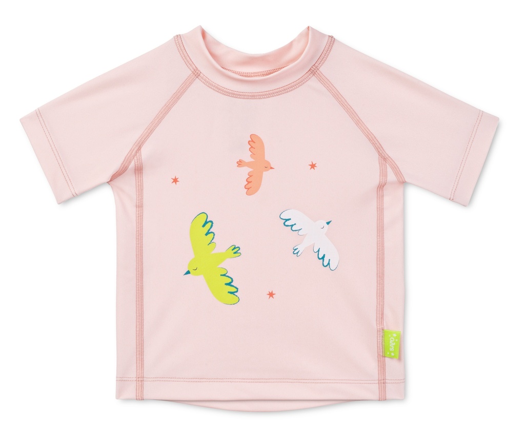 Camiseta protección solar +50UV Tropicool Rosa