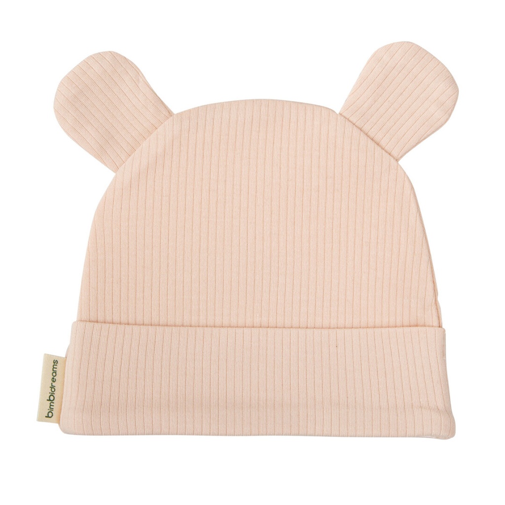 Gorro bebé T0/1M Ribana Rosa
