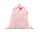 Mochila Saco Tela Blossom Birds