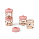 Recipientes comida de bebé 100ml Dominique Cherry heart Rosey