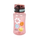Botella Tritán SmileyWorld® dusty rose