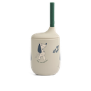 Vaso con pajita Ellis Dakota Dog Mist