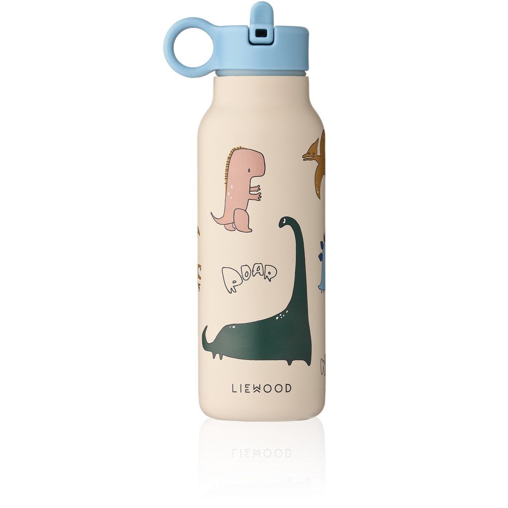 Botella Térmica Acero Falk 350 ml Dino roar Sandy