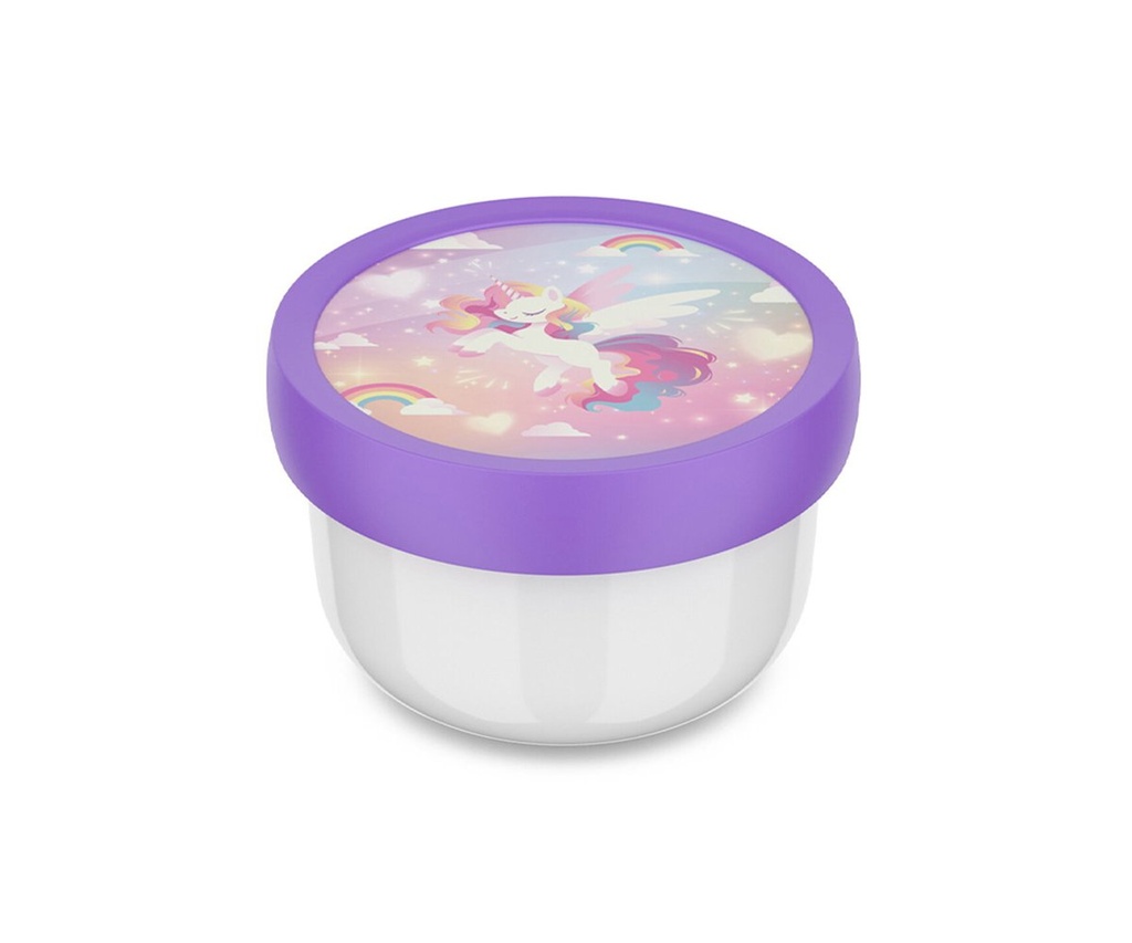 Caja fruta Campus Unicornio Glow