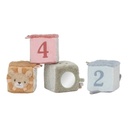 Cubos blanditos apilables Safari friends