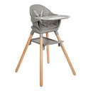Trona 6 en 1 Woody Gris