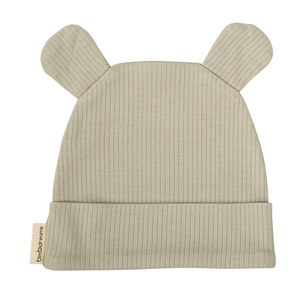 Gorro bebé T0/1M Ribana verde