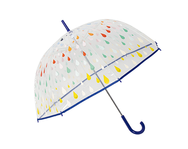 Paraguas Transparente Gotas Magicas 87 cm