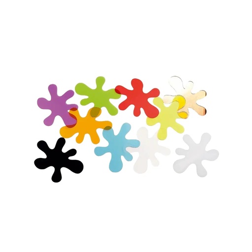 [63072397] Tickit Splats de colores translúcidos 10 u