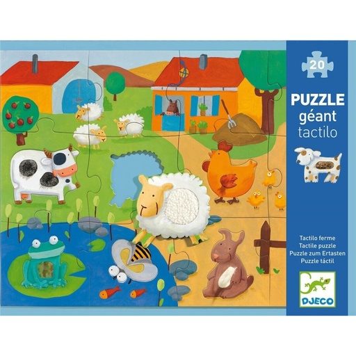 [TTDJ-37117] P. Gigante Tactilofarm granja  -12 pzas.-