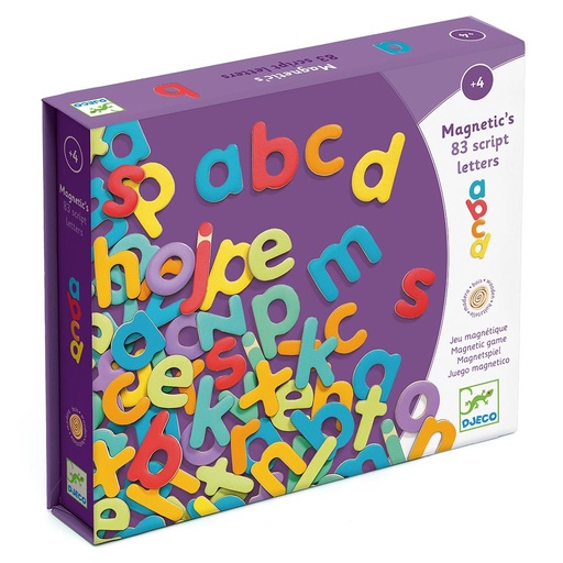 [TTDJ-33102] Magnéticos 83 Letras minúsculas