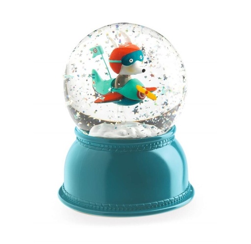 [TTDJ-53407] Lámpara bola de nieve Avión