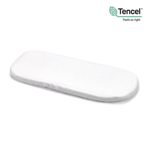 [34684] Bajera Ajustable Impermeable Tencel Capazo Blanco (35x80cm)