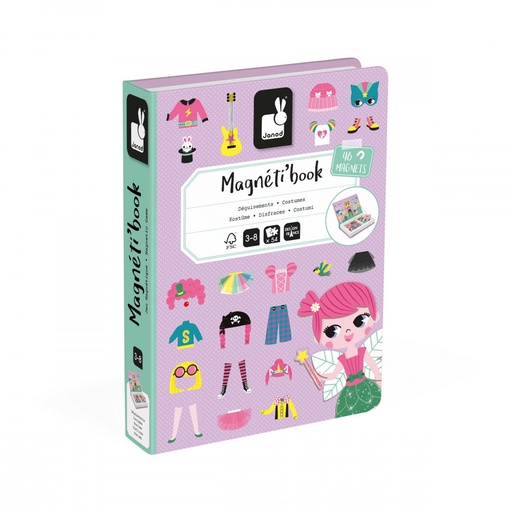 [JURA-J02718] Magneti'book disfraces chicas